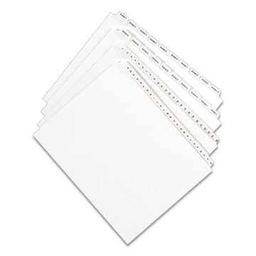 Avery® Preprinted Legal Exhibit Side Tab Index Dividers, Allstate Style, 25-tab, 151 To 175, 11 X 8.5, White, 1 Set freeshipping - TVN Wholesale